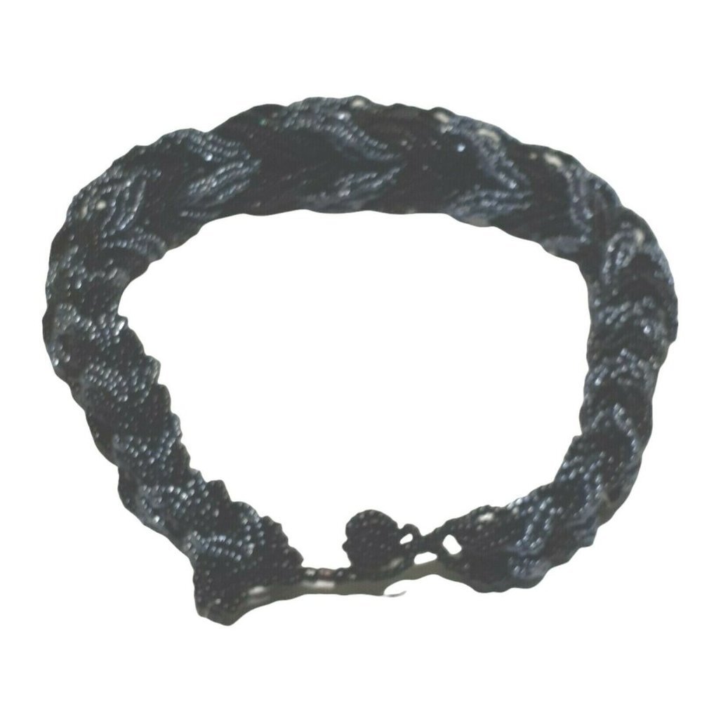 Chunky Necklace Thick Multiple Strand Twisted See… - image 2